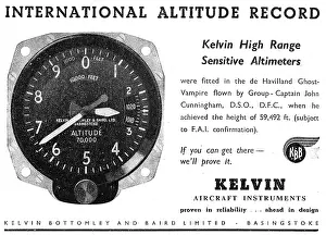 Altimeters: KBB Kelvin Aircraft Instruments