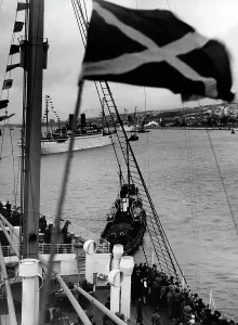 Dresden: KdF fleet in Lisbon, 1936
