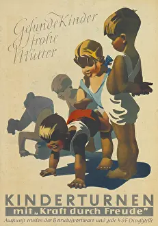 Mutter: KdF poster for children's gymnastics