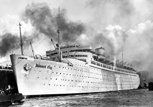 Prewar: KdF ship Robert Ley on maiden voyage