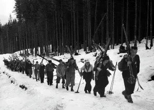 Skis: KdF ski holiday in the Krkonose, 1936