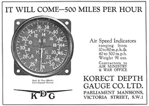 Korect: KDG - Aircraft Air Speed Indicator