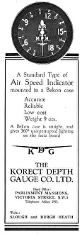 Korect: KDG - Aircraft Bekon Mounted Airspeed Indicator