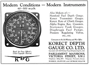 Instrumentsltd: KDG - Aircraft Instruments. ASI 1937