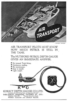 Korect: KDG - Korect Aircraft Instruments. NUTSFORD Fuel Gauges