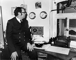Barometer: Keeper of Longships Lighthouse, off Lands End, Cornwall