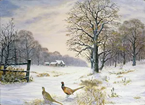 Keepers: Keepers Cottage ' landscape with pheasants