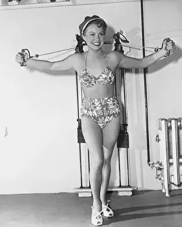 Workouts: Keeping her girlish figure