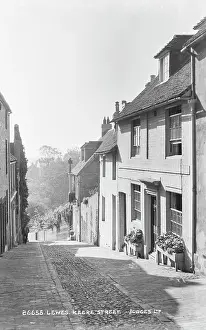 Charming: Keere Street in Lewes