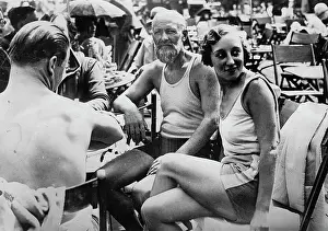 Dongen: Kees Van Dongen at the lido