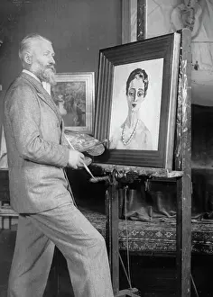 Dongen: Kees Van Dongen at work