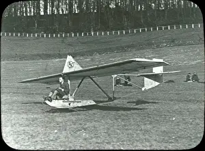 Kassel: Kegel Zogling glider with AK logo