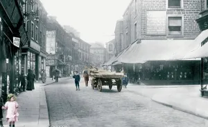 Keighley: Keighley, Low Street c1910