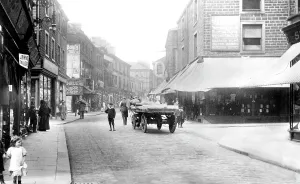 Keighley: Keighley, Low Street c1910