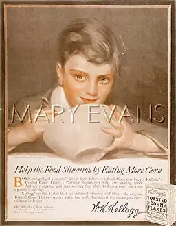 Kelloggs: KELLOGGS ADVERT/SAT.POST