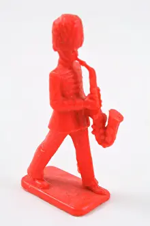Collectible: Kelloggs cereal packet free gift, plastic soldier