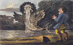Scares: Kelpie Scares Man - Anon