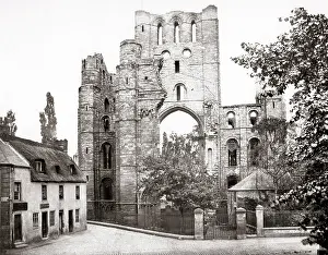 Kelso: Kelso Abbey, Scotland, c.1870's
