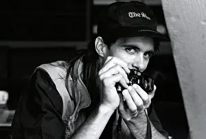 Joa£o: Ken Oosterbroek, in his The Star cap, with his