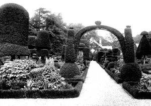 Levens: Kendal, Levens Hall, the Gardens 1891