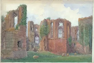 Oriel: Kenilworth Castle, oriel window
