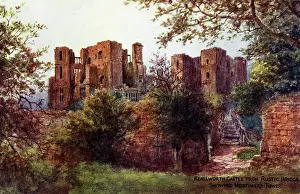 The J Salmon Image Archive (terry): Kenilworth Castle from Rustic Bridge
