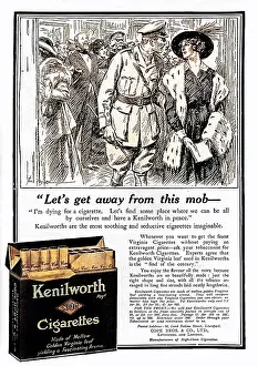 Pegram: Kenilworth cigarettes advertisement, WW1