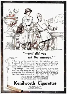 Pegram: Kenilworth cigarettes advertisement, WW1