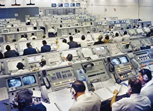 Merritt: Kennedy Space Center - Mission Control Room