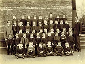 Institutional: Kensington & Chelsea District School, boys group photo