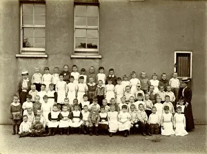 Institutional: Kensington & Chelsea District School, boys group photo