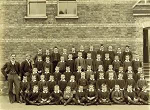 Institutional: Kensington & Chelsea District School, boys group photo