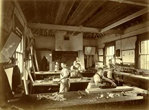 Beecholme: Kensington & Chelsea District School, carpenter's shop