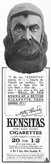 Bourchier: Kensitas cigarettes advert featuring Old Bill