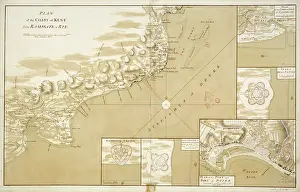 Sandgate: Kent coastal defences in 1740
