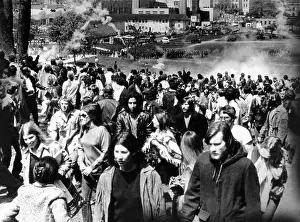 Rotc: Kent State University students disperse ?