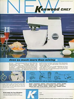 Kenwood: Kenwood Chef advertisement 1960