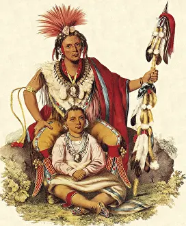 Keokuk: Keokuk and a Child