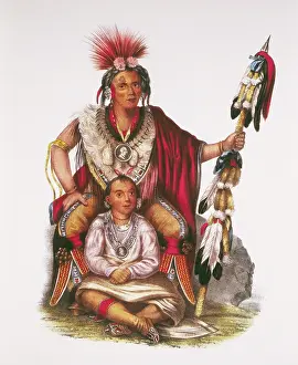Keokuk: Keokuk - Native American - Man