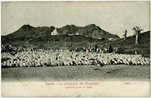 Ramadan: Kern, Eritrea - Ramadan Prayers - genuflection, third phase