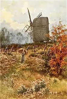 Keston: Keston Common, Kent: the mill