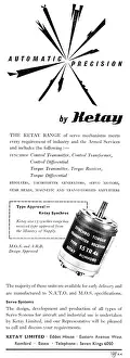 Ketay: Ketay Servomotors For Aircraft Systems
