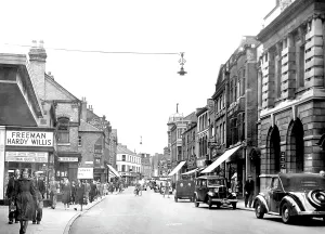 Kettering: Kettering, High Street c1950