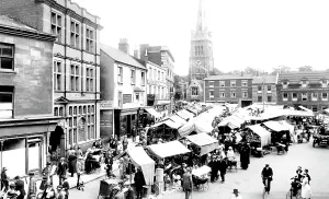 Kettering: Kettering, the Market 1922