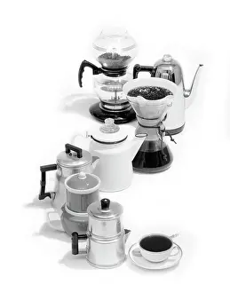 Frt001: Kettles Coffee Pots Candles Retro