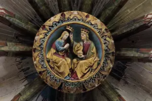 Lebre: Keystone, Coronation of the Virgin, Cathedral