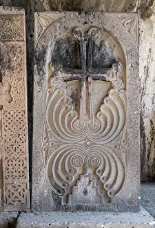 Lori: Khachkar, Haghpat monastery, Haghpat, Lori, Armenia