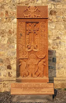 Dungeon: Khachkar, Khor Virap monastery, Armenia