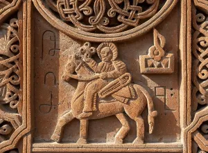 Remembrance: Khachkar, Monastery of Etchmiadzin, Vagharshapat, Armenia