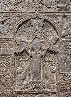 Crucifixion: Khachkar, Sevanavank Monastery, Gegharkunik, Armenia